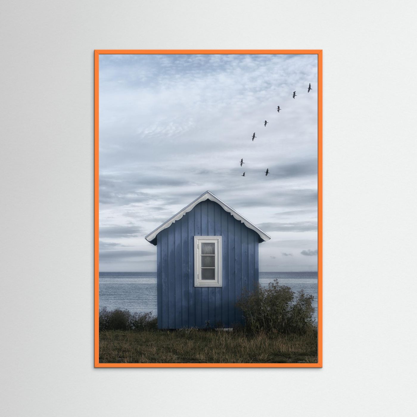 Beach hut by Lotte Grønkjær