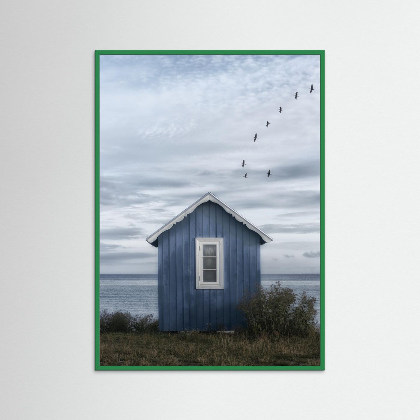 Beach hut by Lotte Grønkjær