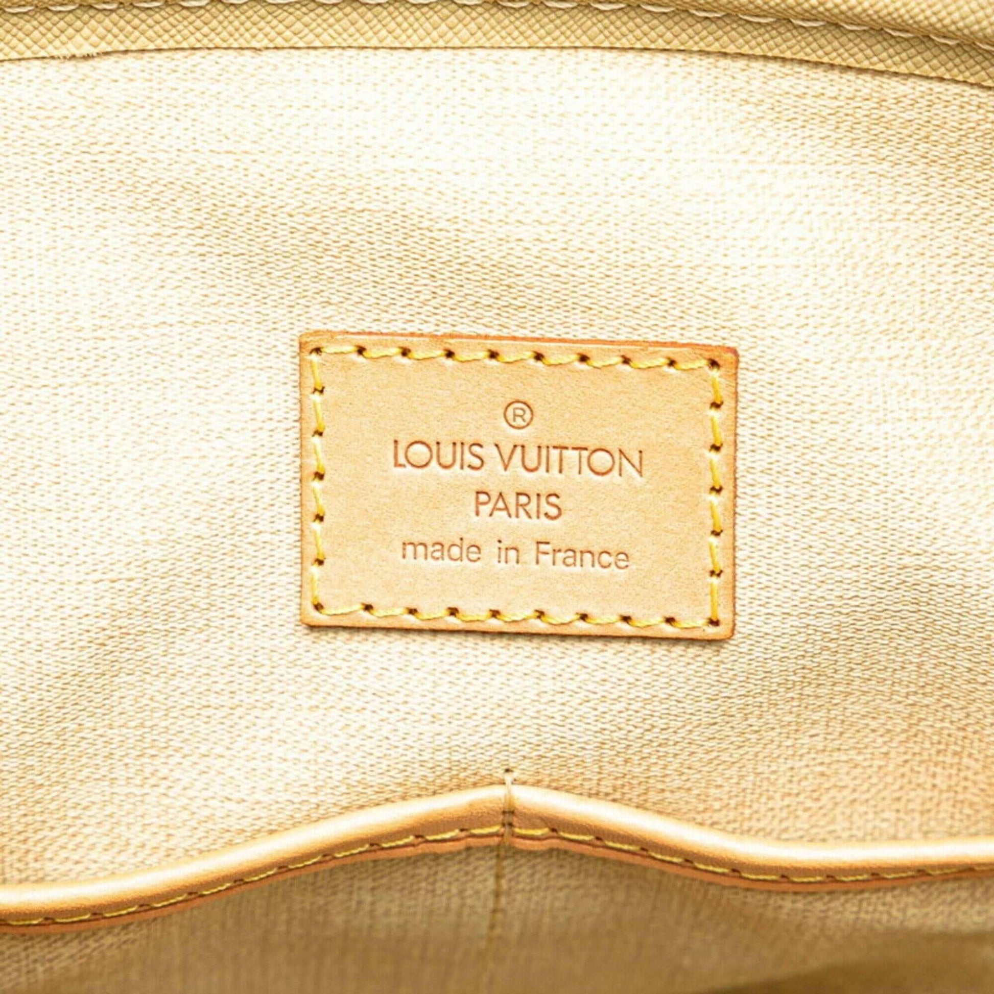 Pre - Loved LOUIS VUITTON Monogram Trouville Handbag - Mansii