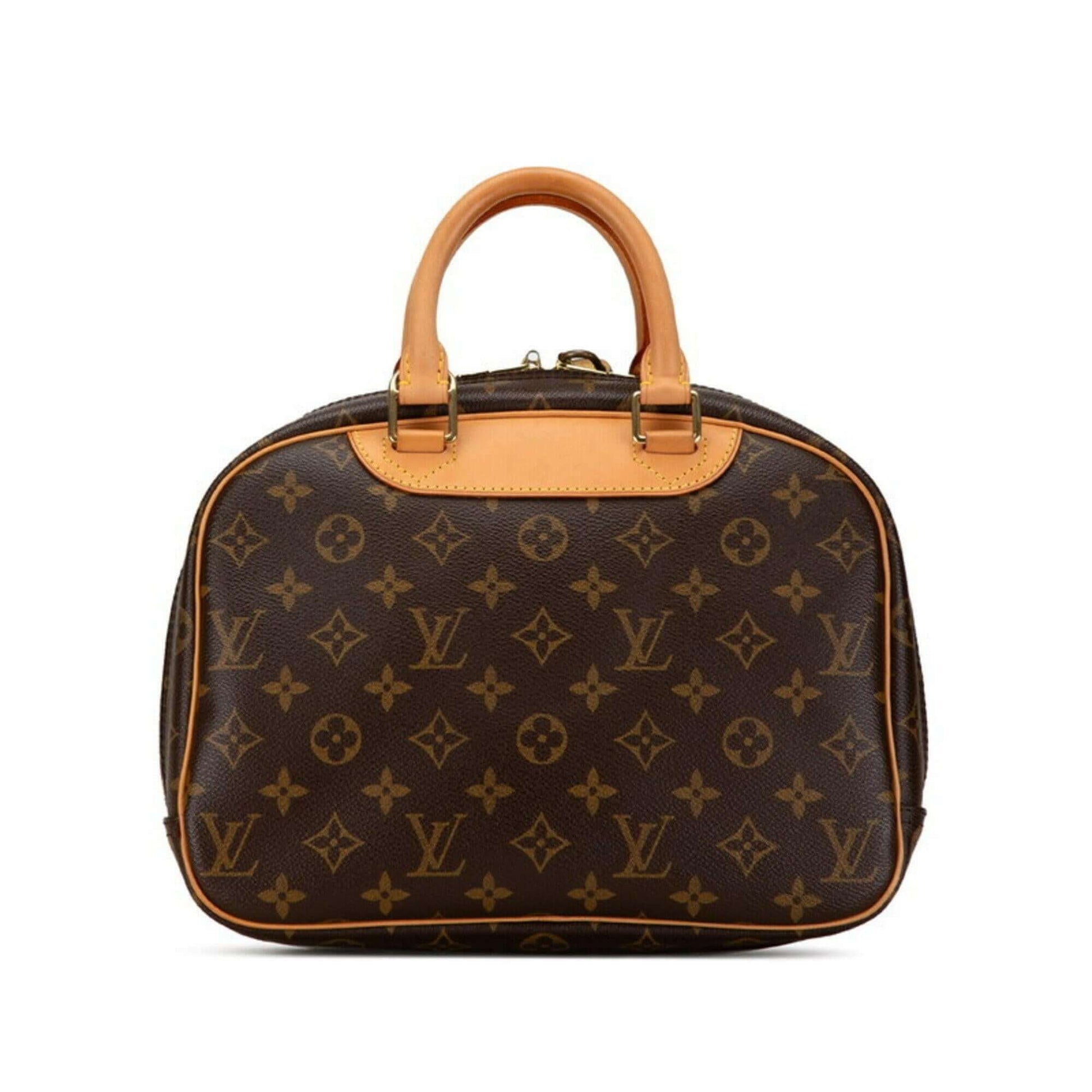 Pre - Loved LOUIS VUITTON Monogram Trouville Handbag - Mansii