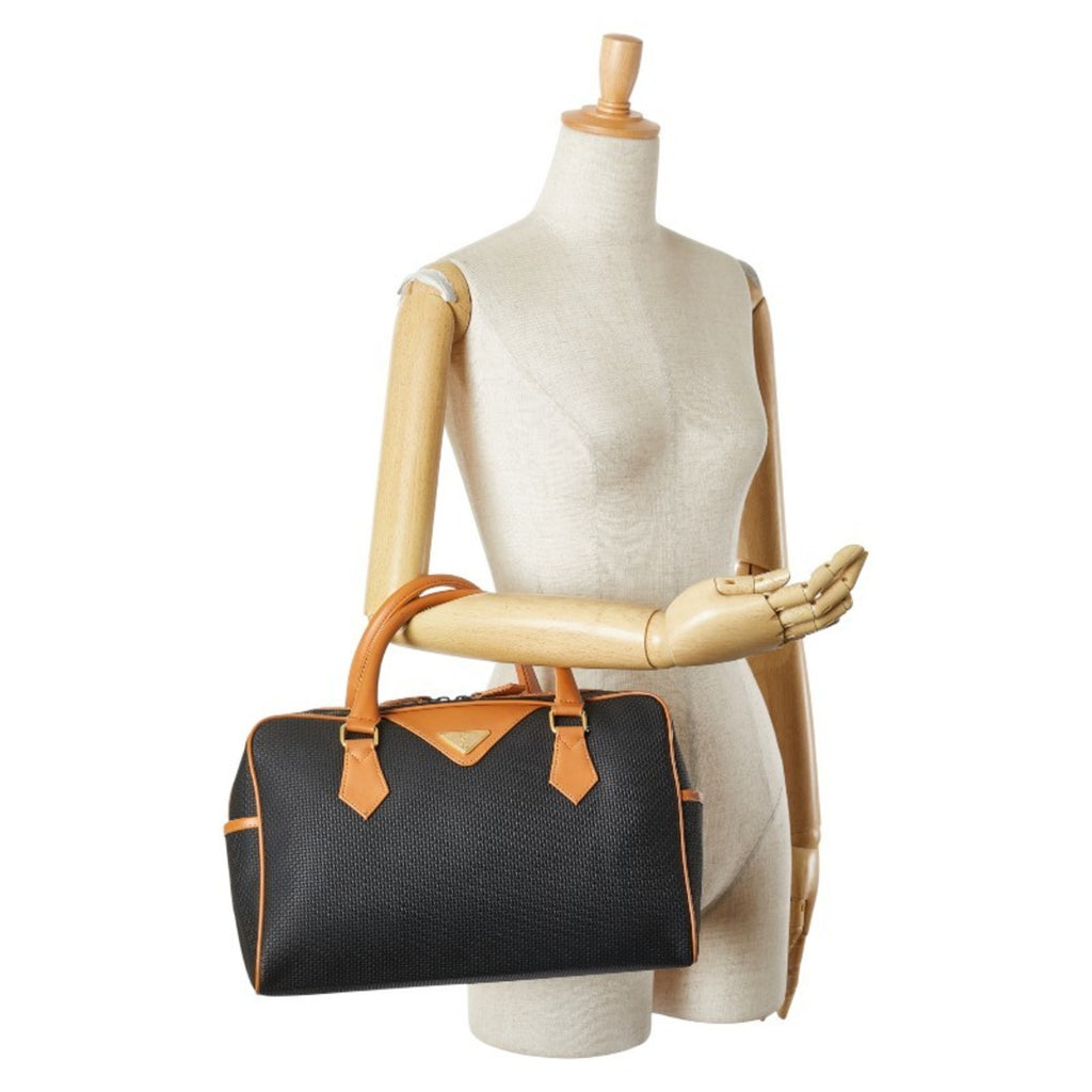 Stylish MANSII pre-loved Saint Laurent mini Boston bag displayed on a mannequin