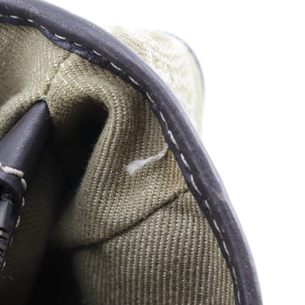 Pre-owned CELINE bag showcasing the interior fabric and stitching details for quality inspection