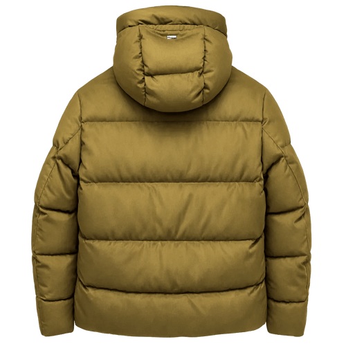 HERNO // CASHMERE-SILK PIUMINO - 51% SILK / 49% CASHMERE [OLIVE GREEN] - HR-2241-OLV | SHELL_MODULES