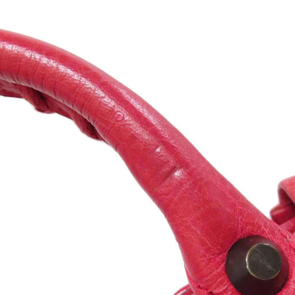 Balenciaga second hand bag with textured leather handle for stylish everyday use