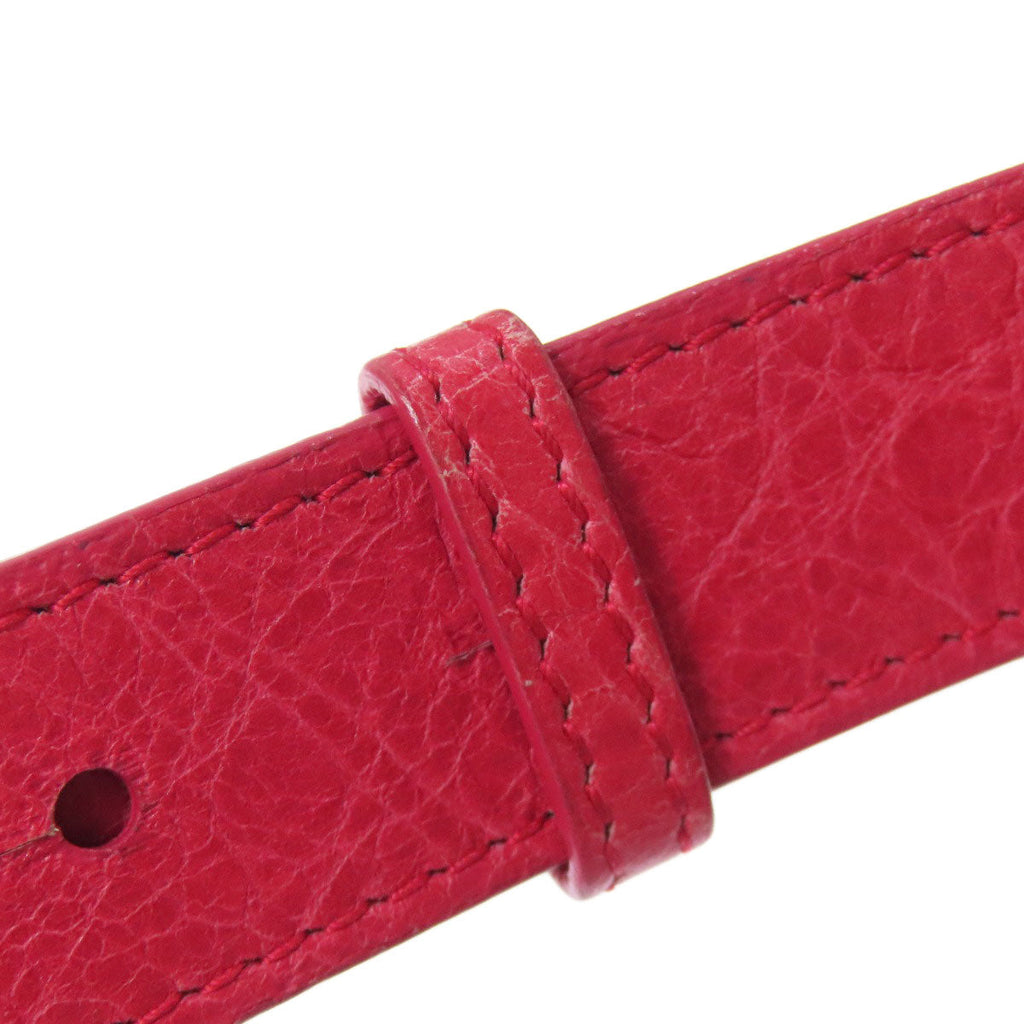 Balenciaga Red Leather Bag Strap in Second Hand Condition for Stylish Accessories